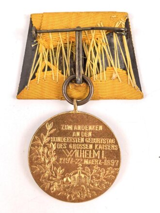 Preussen,  Centenarmedaille 1897 an Einzelspange