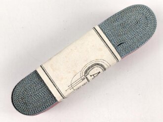 Hessen, Bündel Band zum Allgemeinen Ehrenzeichen " Für Tapferkeit" . Breite 35mm, in der originalen Banderole, laut dieser 10 Meter