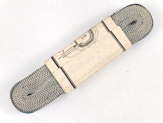 Bayern, Bündel Ordensband für die Bandspange zum König Ludwig Kreuz. Breite 15mm, in der originalen Banderole, laut dieser 10 Meter