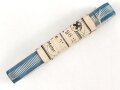 Bayern, Bündel Ordensband für die Bandspange zum König Ludwig Kreuz. Breite 15mm, in der originalen Banderole, laut dieser 10 Meter