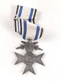 Bayern, Militär Verdienstkreuz 3.Klasse mit Schwertern. Kriegsmetall, am Band
