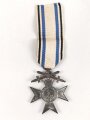 Bayern, Militär Verdienstkreuz 3.Klasse mit Schwertern. Kriegsmetall, am Band