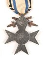 Bayern, Militär Verdienstkreuz 3.Klasse mit Schwertern. Kriegsmetall, am Band