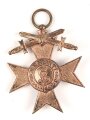 Bayern, Militär Verdienstkreuz 3.Klasse mit Schwertern.  Band beiliegend