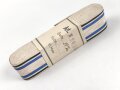 Bayern, Bündel Ordensband zum Militär Verdienstkreuz 3. Klasse. Breite 30mm, in der originalen Banderole, laut dieser 10 Meter