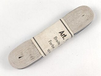 Bayern,  Bündel Ordensband zur Bandspange des Militär Verdienstkreuz 3. Klasse. Breite 15mm, in der originalen Banderole, laut dieser 10 Meter