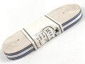 Bayern,  Bündel Ordensband zur Bandspange des Militär Verdienstkreuz 3. Klasse. Breite 15mm, in der originalen Banderole, laut dieser 25 Meter