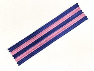 Bayern, Ordensband zur Medaille des Verdienstorden vom Heiligen Michael. Breite 35mm, Länge knapp 15cm