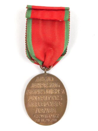 Bayern, Prinzregent Luitpold Medaille in bronze, am Band