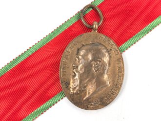 Bayern, Prinzregent Luitpold Medaille in bronze,  Band...