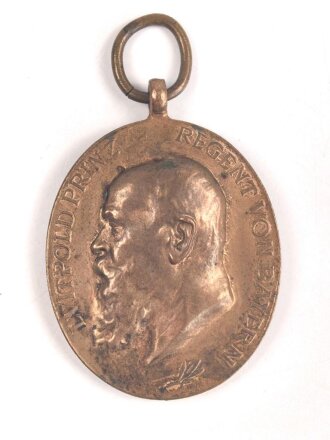 Bayern, Prinzregent Luitpold Medaille in bronze,  Band...