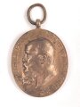 Bayern, Prinzregent Luitpold Medaille in bronze,  Band beiliegend