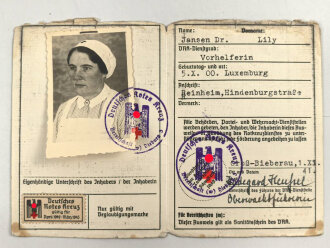 Deutsches Rotes Kreuz "Personalausweis" einer...