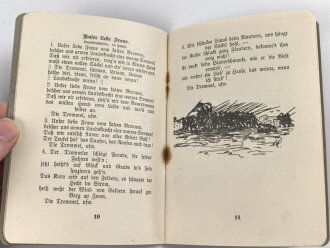 Liederbuch "Lieder der Landser", 28 Seiten, Kleinformat