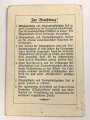 Reichsverband der Baltikumkämpfer "Mitgliedskarte" eines Freikorpskämpfers aus Hannover, Bild fehlt
