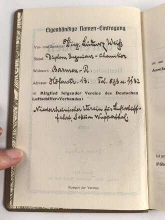 "Führerbuch des Deutschen...