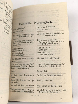 "Führerbuch des Deutschen Luftschifferverband" datiert 1911, 126 Seiten, einige Einträge
