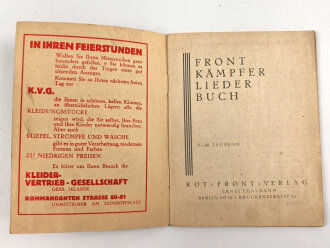 Kommunistischer Rot Front Verlag"Frontkämpfer...