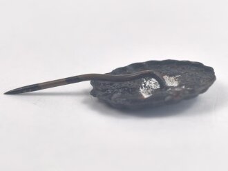1.Weltkrieg, Miniatur 22mm zum Verwundetenabzeichen schwarz, Eisen lackiert