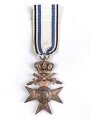 Bayern, Militär Verdienstkreuz 3.Klasse mit Krone und Schwertern. Am Band