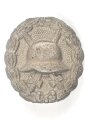 1.Weltkrieg, Verwundetenabzeichen silber, Eisen versilbert