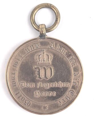 Preussen Kriegsdenkmünze 1870-1871 für...