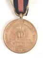 Preussen Kriegsdenkmünze 1870-1871 für Kämpfer, am band