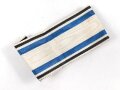 Bayern, Ordensband zum Militär Verdienstkreuz . Breite 30mm, Länge 15cm