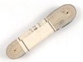 Bayern, Bündel Ordensband zur Bandspange der Militär Verdienst Medaille in silber. Breite 15mm, in der originalen Banderole, laut dieser 10 Meter