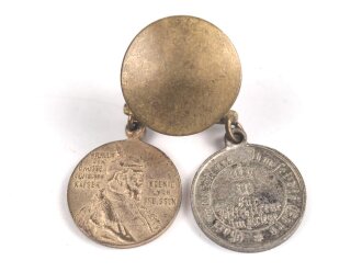 Preussen Knopflochminiatur Kriegsdenkmünze für...