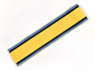 Sachsen Königreich, Ordensband zur Carola Medaille...