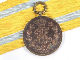 Sachsen Königreich, Friedrich August Medaille in...