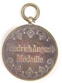 Sachsen Königreich, Friedrich August Medaille in bronze. Band beiliegend