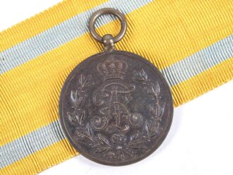 Sachsen Königreich, Friedrich August Medaille in...