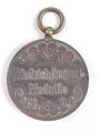 Sachsen Königreich, Friedrich August Medaille in bronze. Band beiliegend