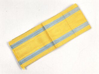 Sachsen Königreich, Ordensband zur Friedrich August Medaille. Breite 35mm, Länge 19cm