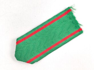 Ordensband zur Tapferkeitsauszeichnung für Ostvölker 2. Klasse in gold. Breite 30mm, Länge 13,5cm
