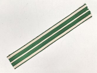 Sachsen Königreich, Ordensband für eine Dienstauszeichnung. Breite 25mm, Länge 16cm