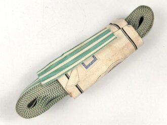 Sachsen Königreich, Ordensband für eine Bandspange zur Dienstauszeichnung. Breite 15mm, sie erhalten je 10cm von der Rolle abgeschnitten