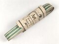 Sachsen Königreich, Ordensband für eine Bandspange zur Dienstauszeichnung. Breite 15mm, sie erhalten je 10cm von der Rolle abgeschnitten
