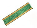 Baden, Ordensband für eine breite Bandspange zum Ritterkreuz des Zähringer Löwen. Breite 25mm, Länge 10cm