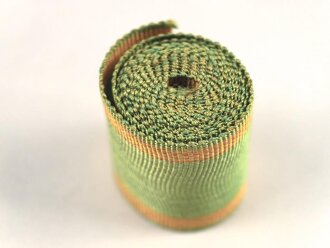 Baden, Ordensband für eine breite Bandspange zum Ritterkreuz des Zähringer Löwen. Breite 25mm, Länge 56cm