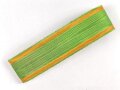 Baden, Ordensband für eine breite Bandspange zum Ritterkreuz des Zähringer Löwen. Breite 25mm, Länge 56cm