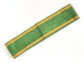 Baden, Ordensband zum Ritterkreuz des Zähringer Löwen. Breite 32mm, Länge 28cm