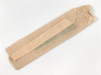 Baden, Ordensband zum Ritterkreuz 1. und 2. Klasse des Zähringer Löwen. Breite 39mm, Länge 18cm. Original in Papier eingewickelt