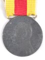 Baden, silberne Verdienstmedaille 1908-1918, Zink, am Band