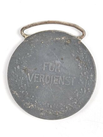 Baden, silberne Verdienstmedaille 1908-1918, Kriegsmetall