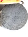 Baden / Sachsen. Ordenspange eines tapferen Kämpfers im 1. Weltkrieg, Silberne Verdienstmedaille, Eisernes Kreuz 2. Klasse 1914, Friedrich August Medaille in bronze