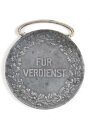 Baden, silberne Verdienstmedaille 1908-1918, Silber, Band beiliegend