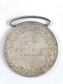 Baden, silberne Verdienstmedaille 1908-1918, Silber, Band beiliegend